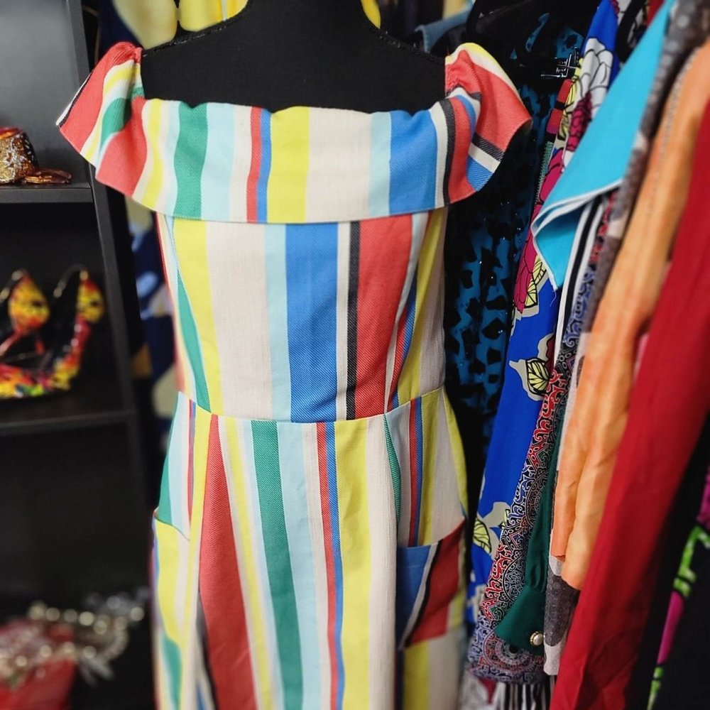 ASOS On/Off the Shoulder Summer Party Dress